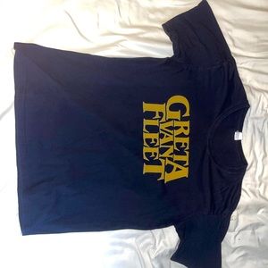 Greta Van Fleet T Shirt. Size Large but fits like a medium.